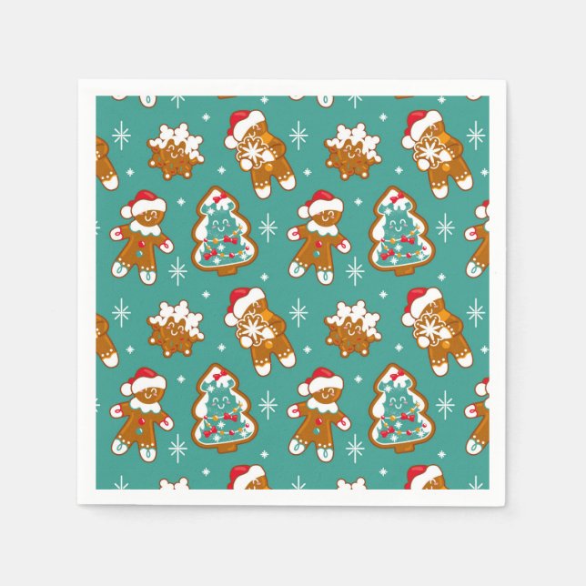 Julpepparkakor Pappersservett (Framsidan)