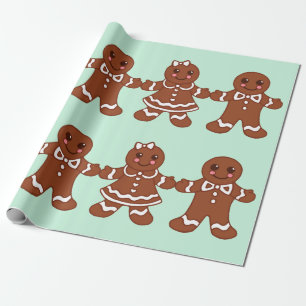 Julpepparkakor Pojkar Flickor Presentpapper