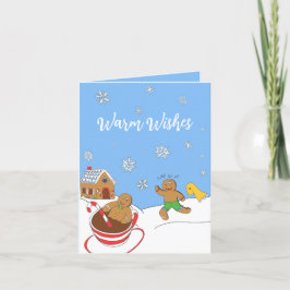 Julpepparkakor Semester, Slappna Av Denna Semester Helgkort