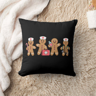 Julpepparkakor Sjuksköterska Team Crew Gåvor Kudde