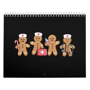 Julpepparkakor Sjuksköterska Team Presenter Kalender