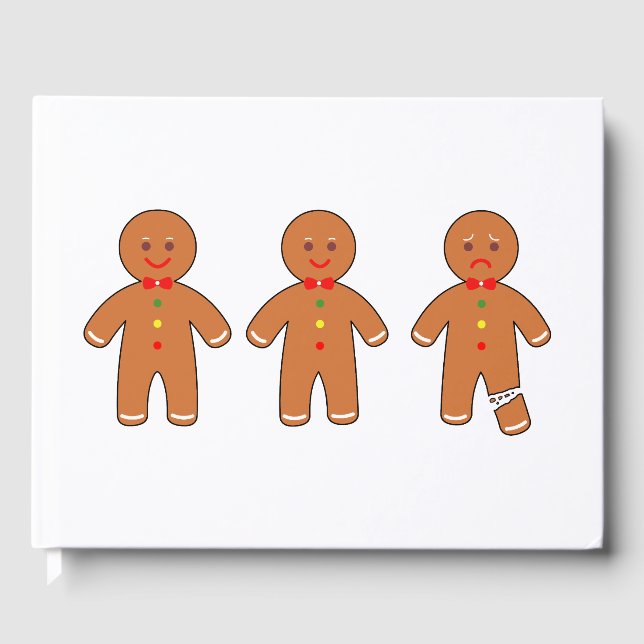 Julpepparkaksgubbar Gästböcker (Framsida)