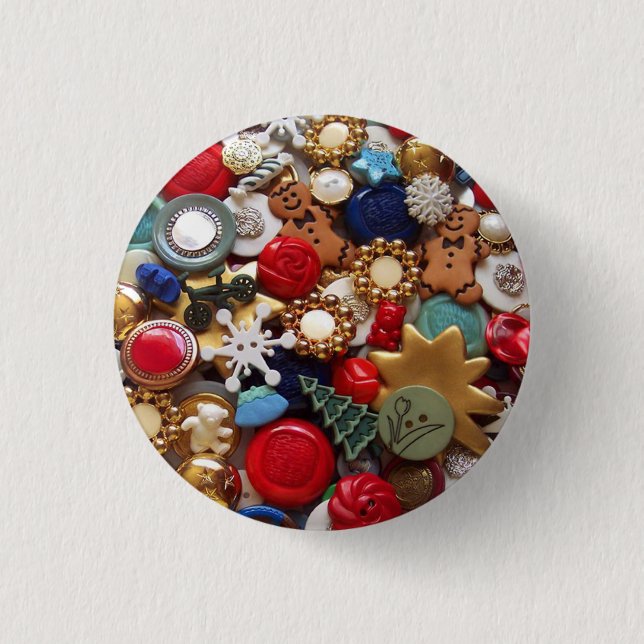 Julpepparkaksgubbar knäppas knapp (Framsida)