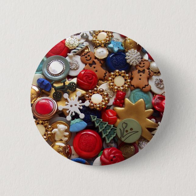 Julpepparkaksgubbar knäppas knapp (Framsida)