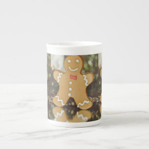 Julpepparkaksgubbe Benporslin Mugg