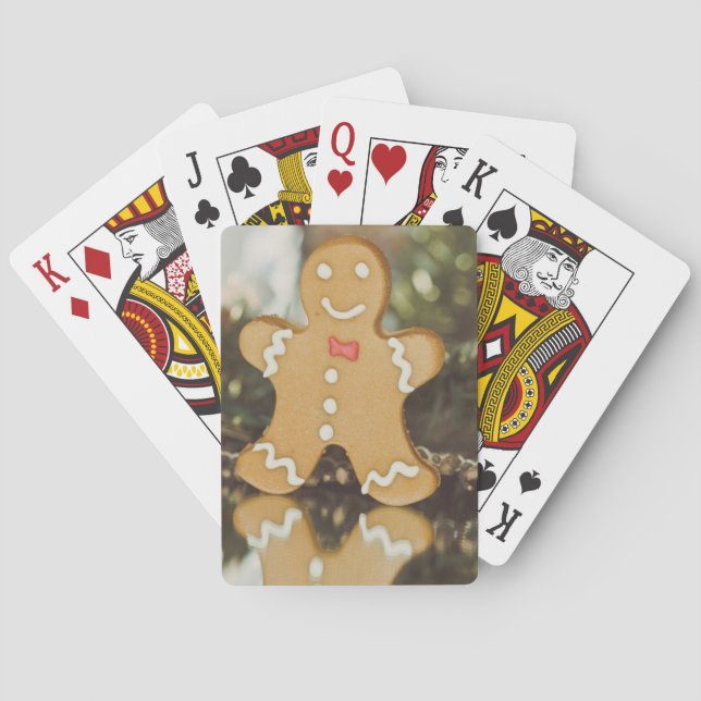Julpepparkaksgubbe Casinokort (Baksidan)