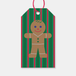 JulPepparkaksgubbe Presentetikett