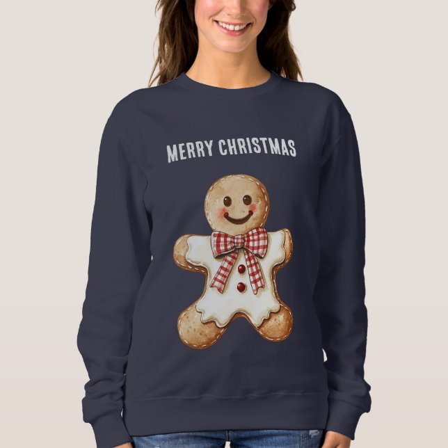 Julpepparkakskaka T Shirt (Framsida)