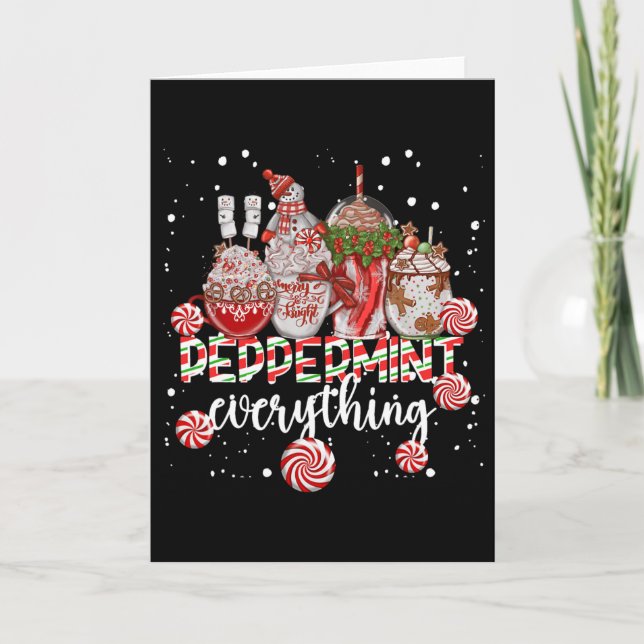 Julpepparmint Allt Kaffekolachoklad M Kort (Framsida)