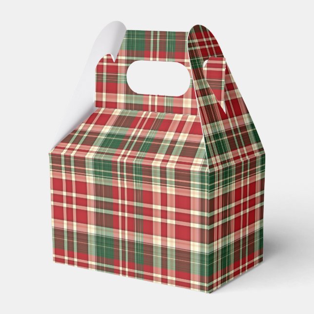 JulPets 01-PARTETS FAVOR BOX, Gable Presentaskar (Framsidan Sidan)
