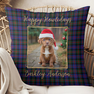 Julpett Anpassa enkelt Pet Hund 2-foto Kudde
