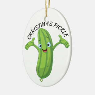 Julpickle-förklaring Julgransprydnad Keramik
