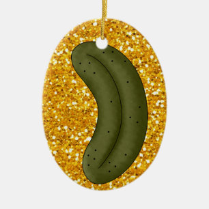 Julpickle-förklaring Julgransprydnad Keramik