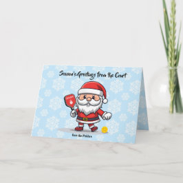 Julpickleball Helgkort