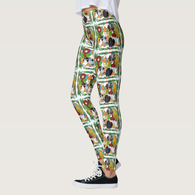 Julpigeons Leggings (Vänster)