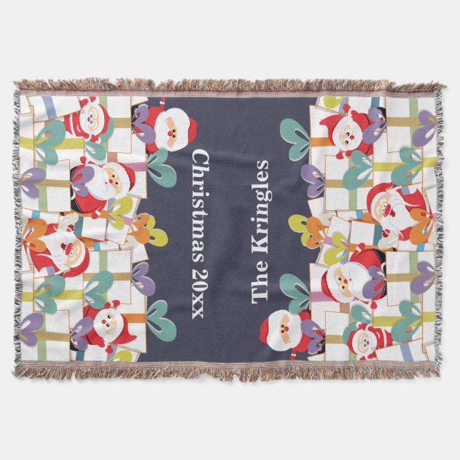 Julpil, Roligt jultomts Mysfilt (Framsidan)