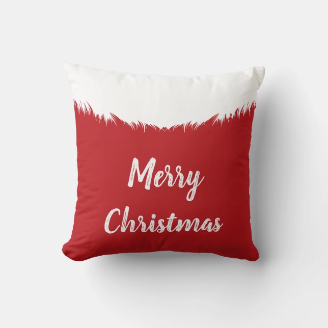 Julpillow i Santa Kostym Kudde (Framsida)