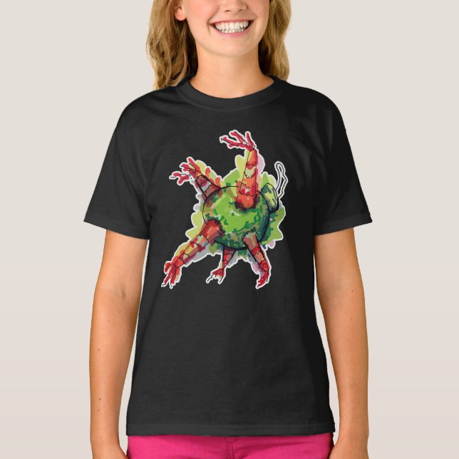 Julpiñata T Shirt (Framsida)