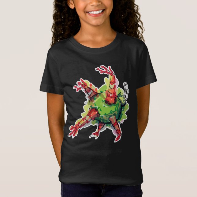 Julpiñata T Shirt (Framsida)