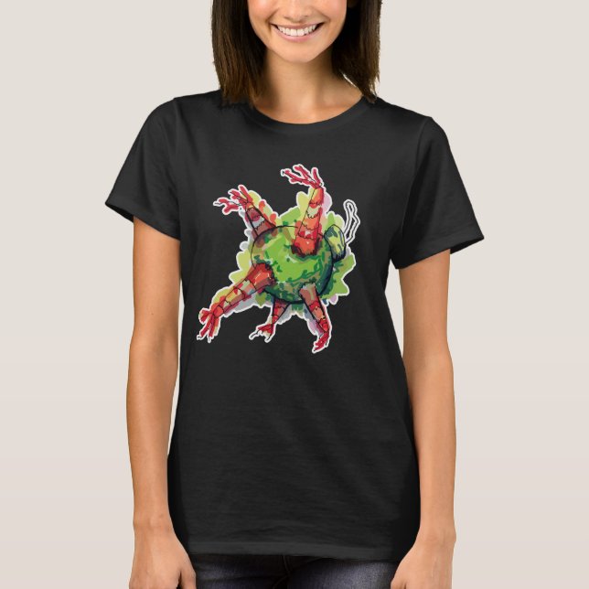 Julpiñata T Shirt (Framsida)