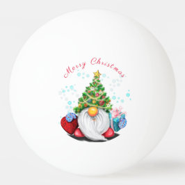 Julping Pong Boll Cute Gnome med Gift