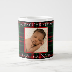Julpinne I Kärlek Du Nana Ditt foto Jumbo Mugg
