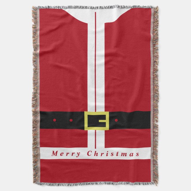 Julpipa Blanket Jultomten Gift Filt (Framsidan Vertikal)