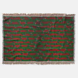 Julpipa Blankets Helgdag Holly Towels Filt