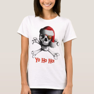 Julpiratkvinna utslagsplats t-shirt