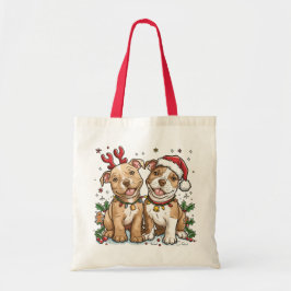 Julpit Bull Dogs Tygkasse
