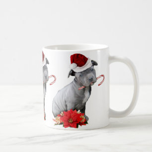 Julpitbullvalp Kaffemugg