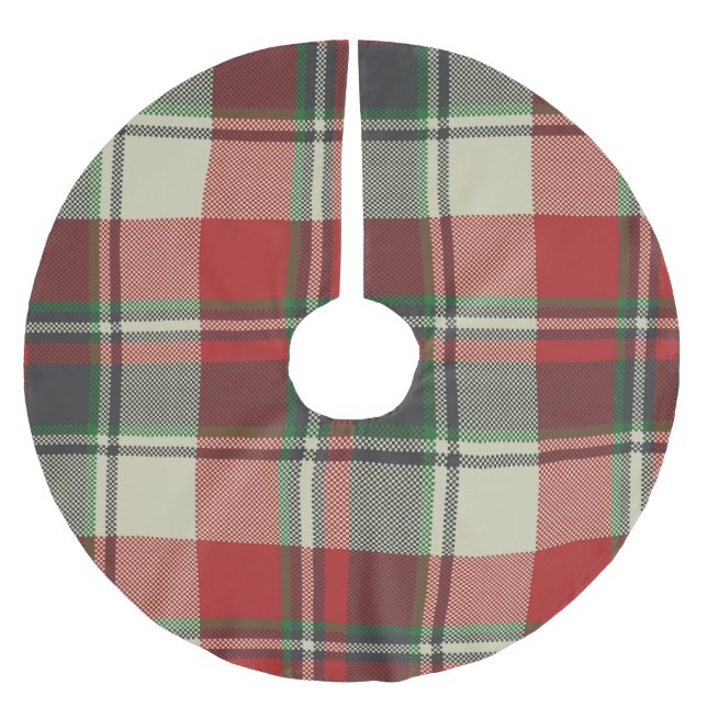 Julpjäs Julgransmatta Borstad Polyester (Framsidan)