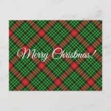 Julplagt Röd och Grönt Wrapping