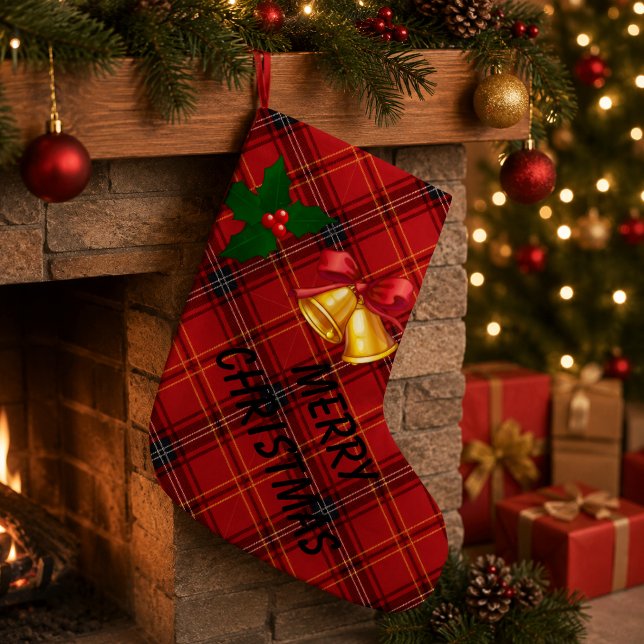 Julplaid Liten Julstrumpa (Skapare uppladdad)