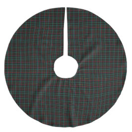 Julplaid Trädskört Julgransmatta Borstad Polyester