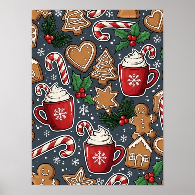 Julplakat Poster (Framsidan)