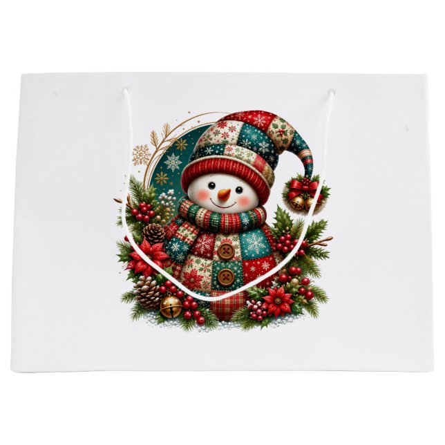 Julplåster Snöman (Framsidan)