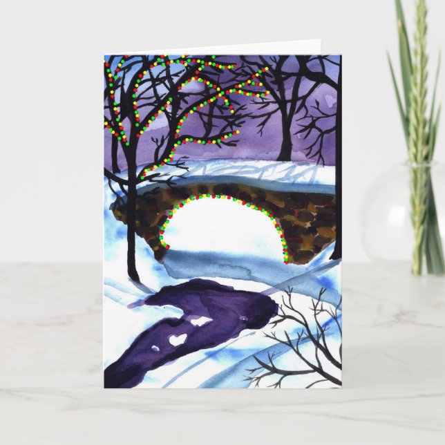 Julplatsjulkort Helgkort (Framsida)