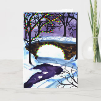 Julplatsjulkort Helgkort