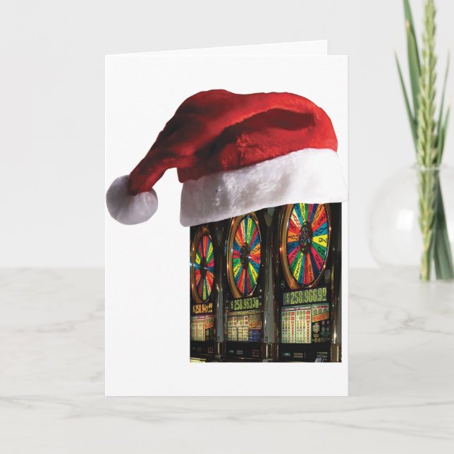 Julplatta Maskiner Helgkort (Framsida)