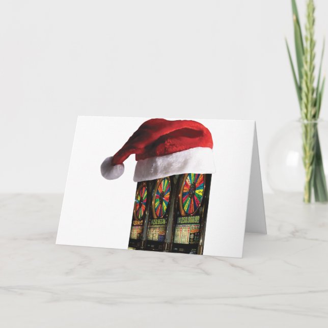 Julplatta Maskiner Helgkort (Framsida)
