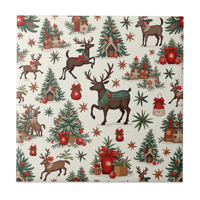 Julplattor Kakelplatta (Framsidan)