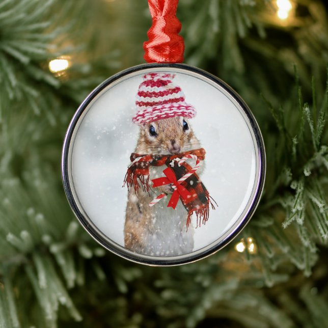 Julpmunk Julgransprydnad Metall (Träd)