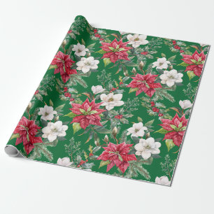 Julpoäng, Kamelia Blommor & Bär  Presentpapper