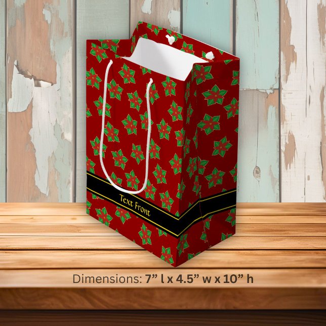 Julpoinsettia-mönster (Skapare uppladdad)