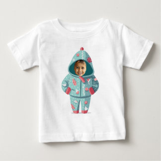 Julpojke Ansikte Personlig T Shirt