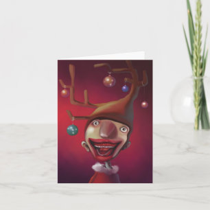 Julpojke Helgkort