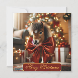 Julponny Julkort