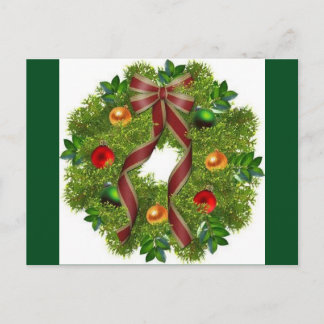 Julpostcard. Helg Vykort