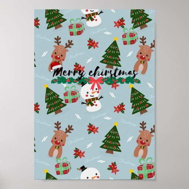 Julposter Poster (Framsidan)